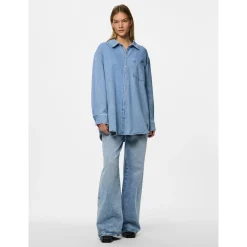 PCMAISIE LS DENIM SHIRT NOOS B