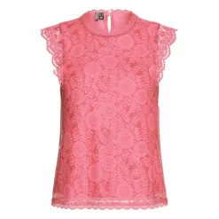PCOLLINE SL LACE TOP WVN NOOS