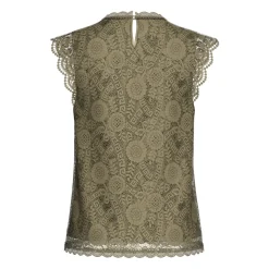 PCOLLINE SL LACE TOP WVN NOOS