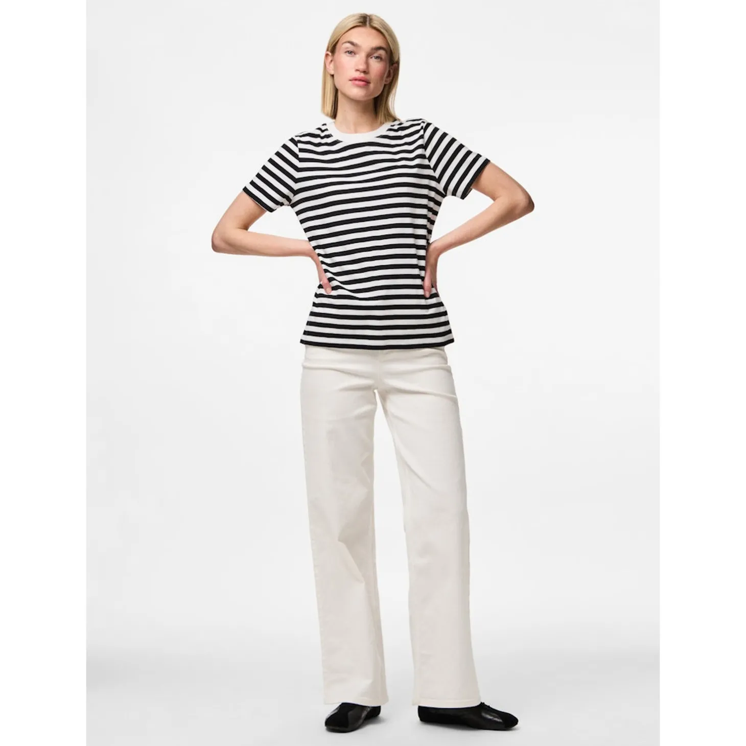 PCRIA SS TEE STRIPES NOOS BC