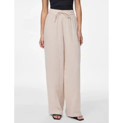 PCSASTINA HW WIDE PANTS WVN BC
