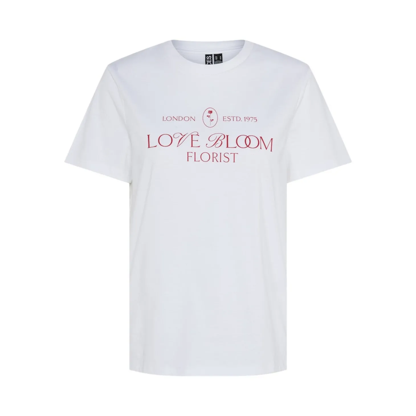 PCSKYLAR SS PRINTED T-SHIRT JR