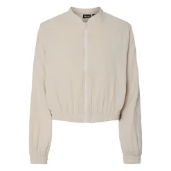 PCTASTINA LS BOMBER JACKET WVN