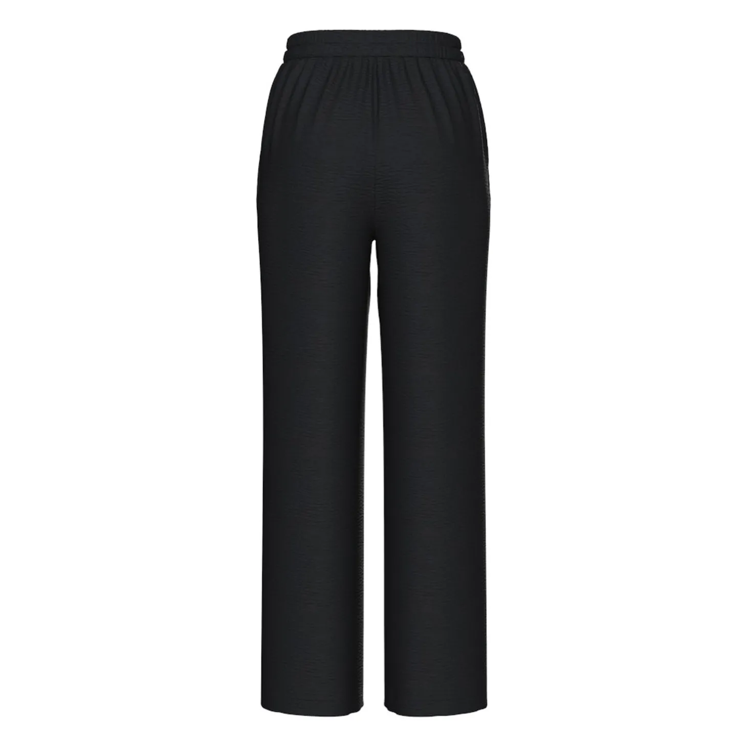 PCTIFFANY HW WIDE PANTS WVN NO