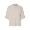 PCVINSTY SHORT 2/4 SHIRT WVN
