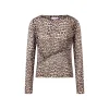 Plissee Mesh Longsleeve Recycl