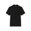 Polo, short sleeve, rib detail