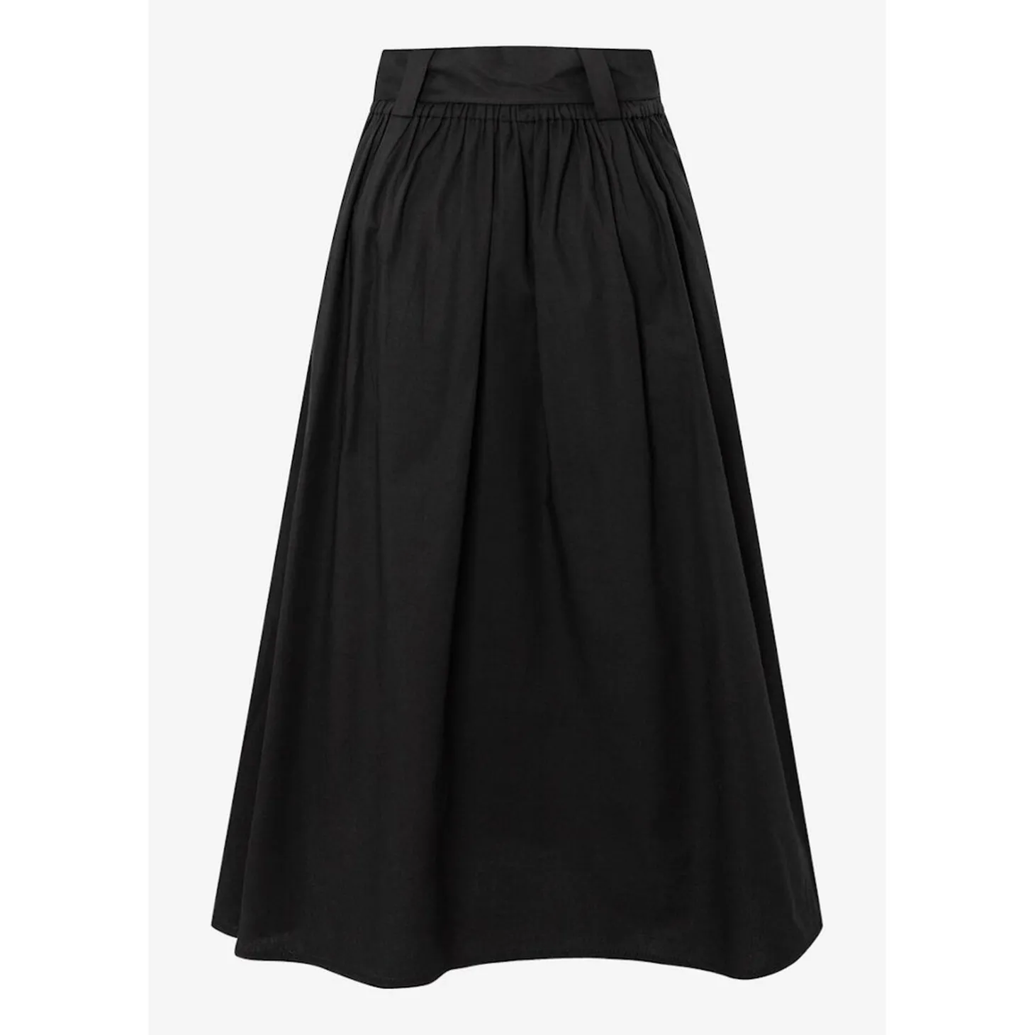 Poplin Print Skirt