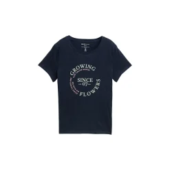 Printed basic T-shirt