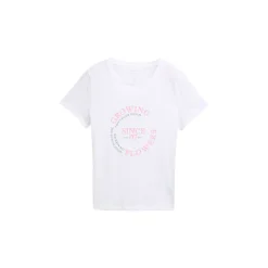 Printed basic T-shirt