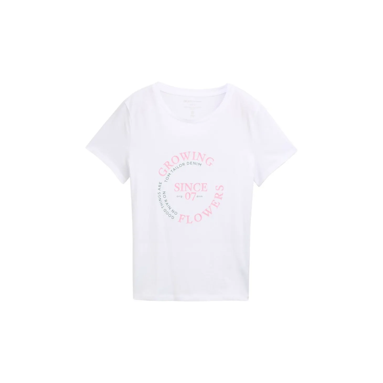 Printed basic T-shirt