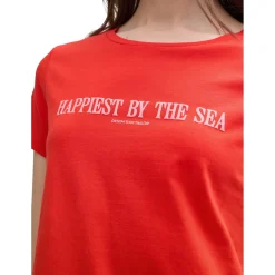 Printed basic T-shirt