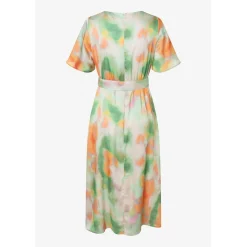 Printed Chiffon Dress