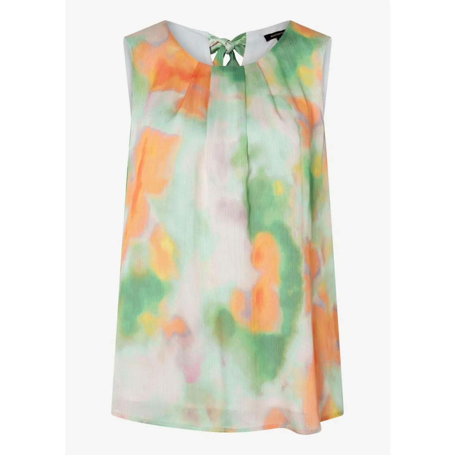 Printed Chiffon Top
