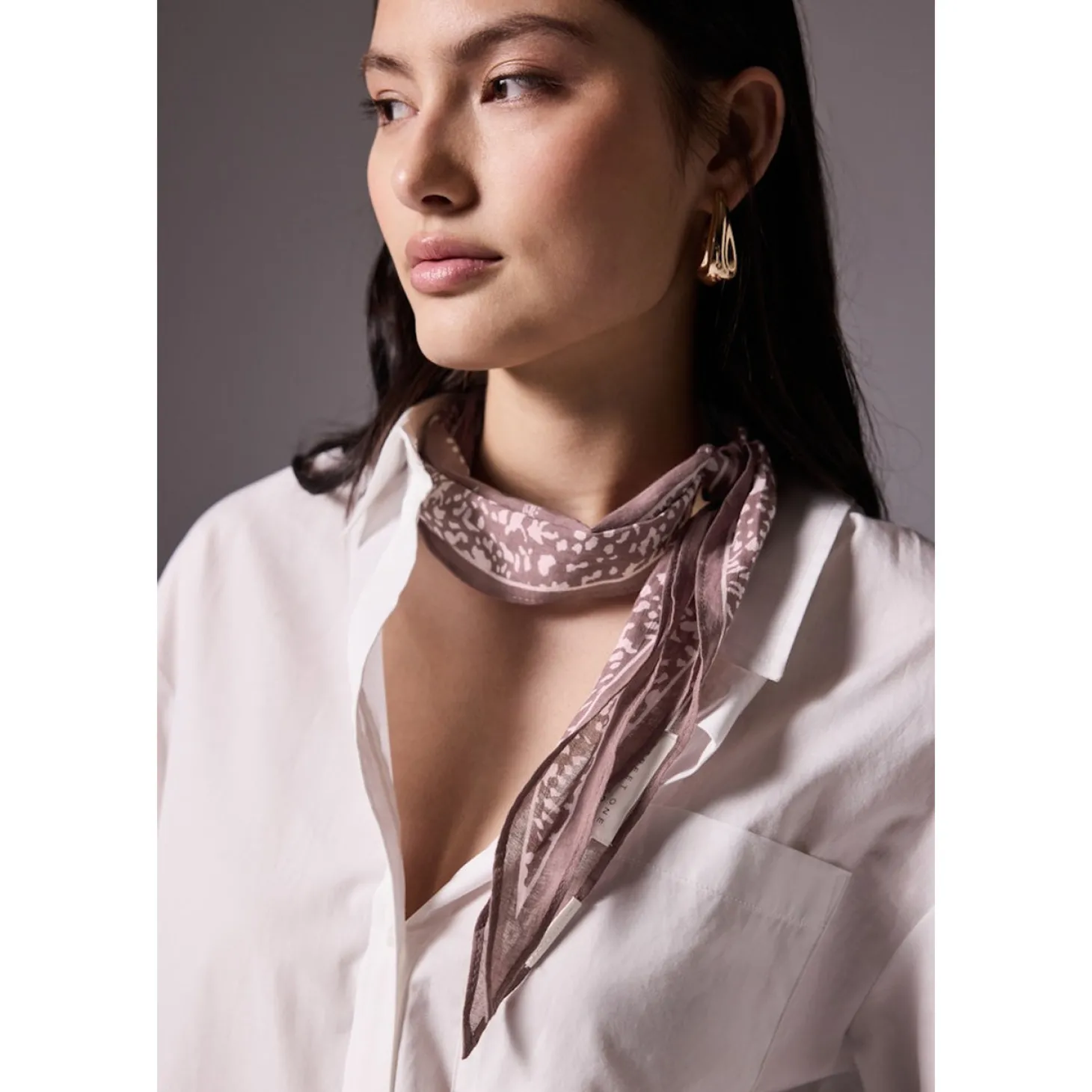 Printed Cotton Diamond Bandana