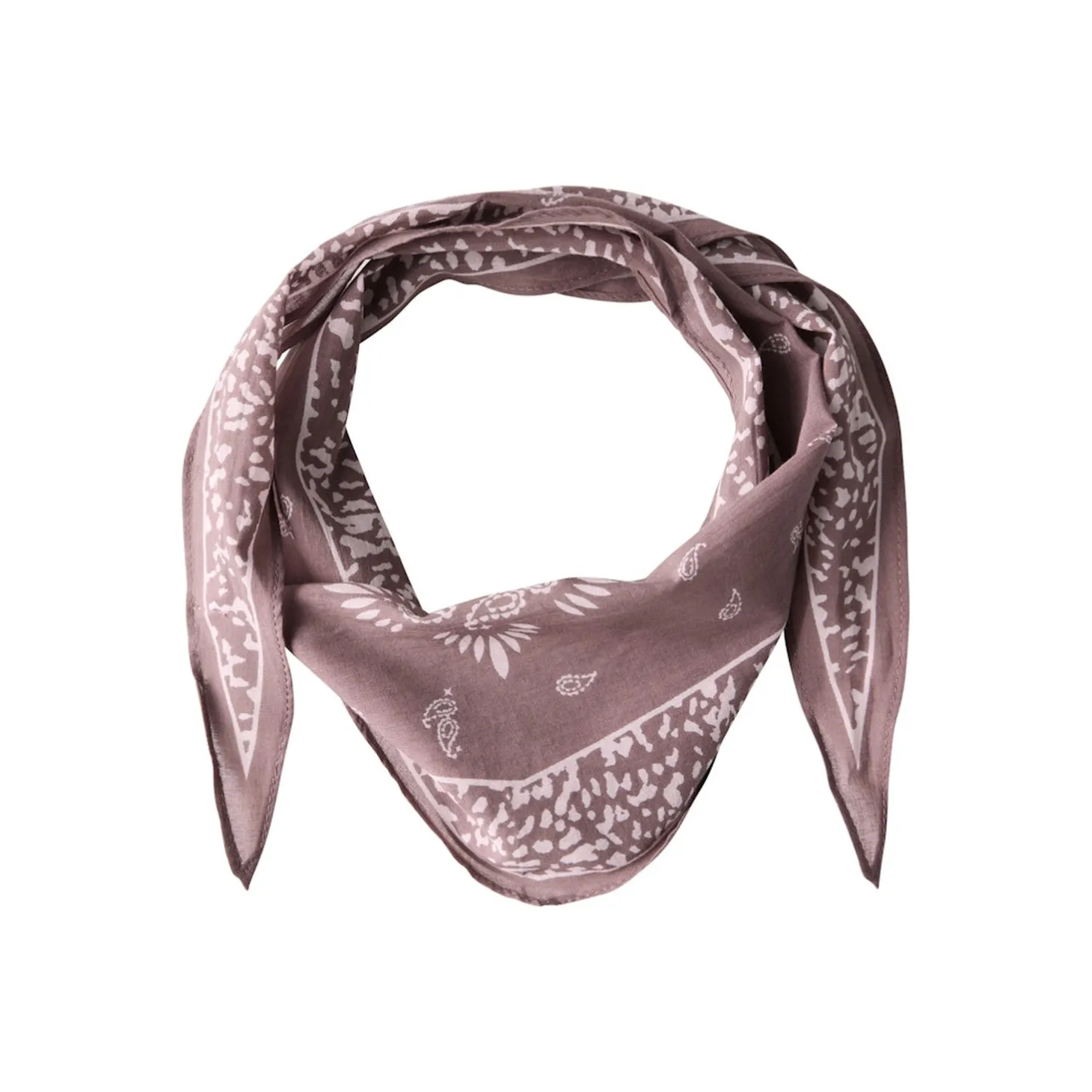 Printed Cotton Diamond Bandana
