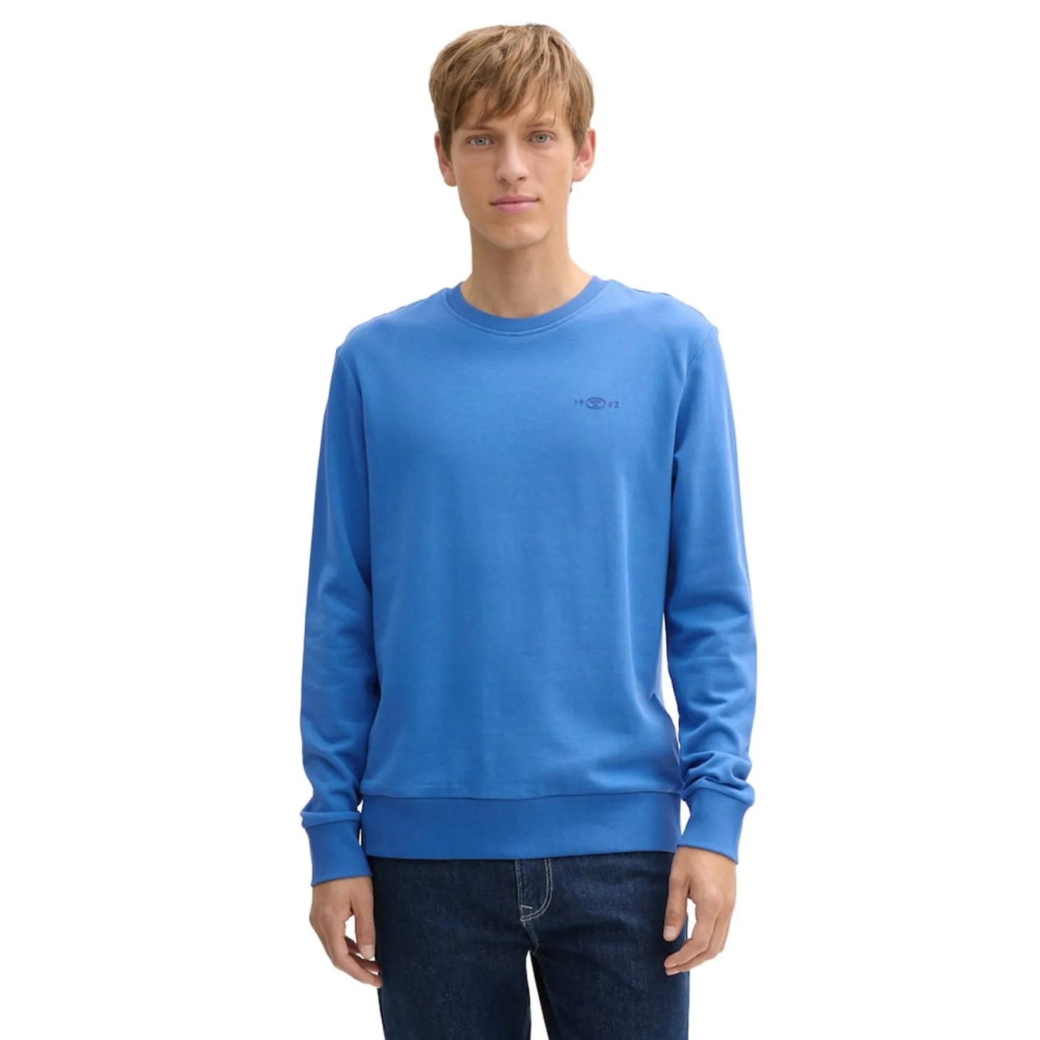 Printed crewneck sweatshirt