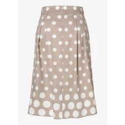 Printed Dot Skirt