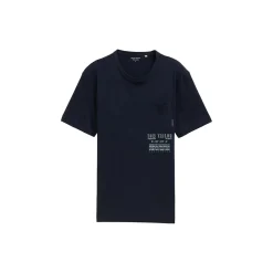 Printed pocket t-shirt