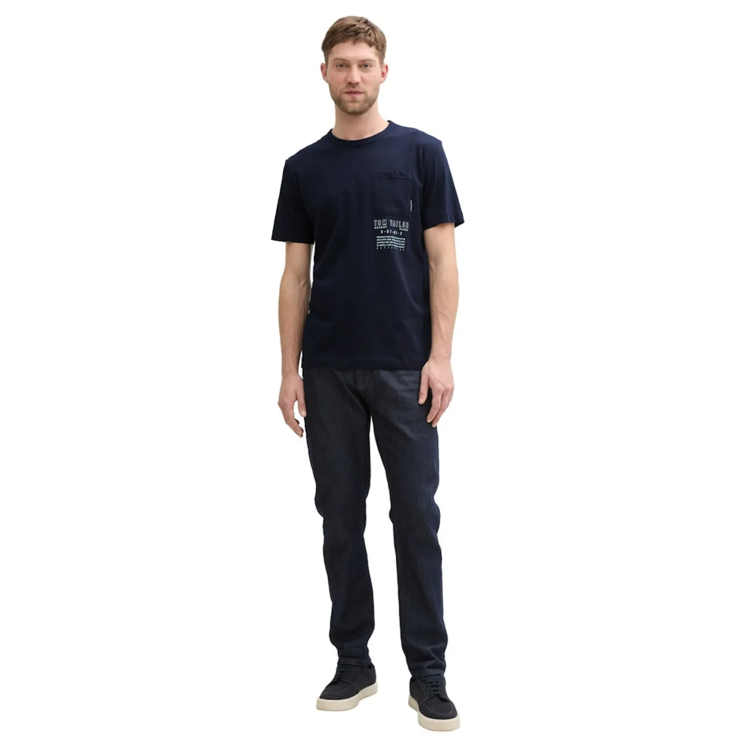 Printed pocket t-shirt