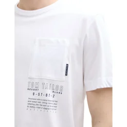 Printed pocket t-shirt