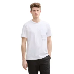 Printed pocket t-shirt