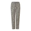 Printed scuba pants recycled