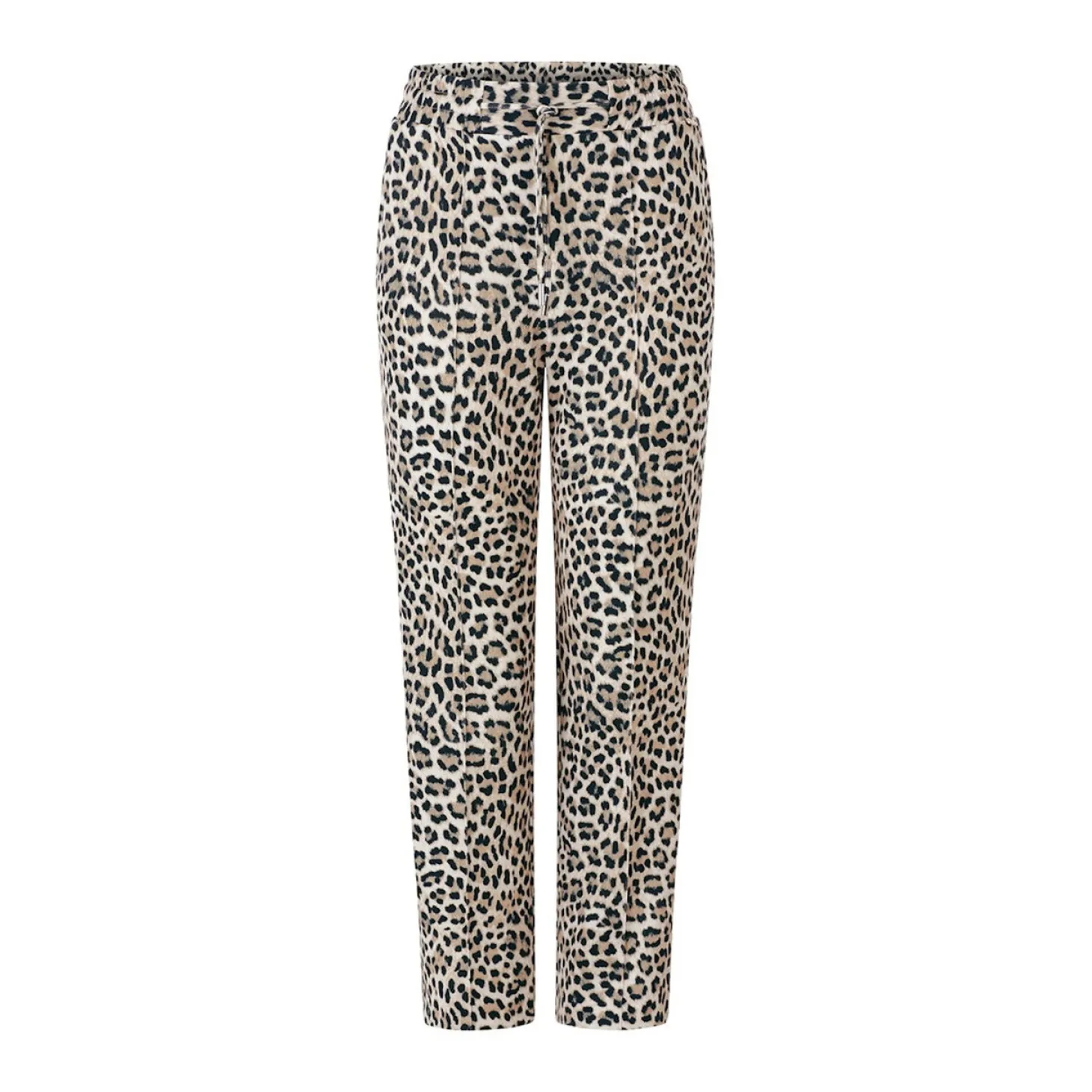 Printed scuba pants recycled