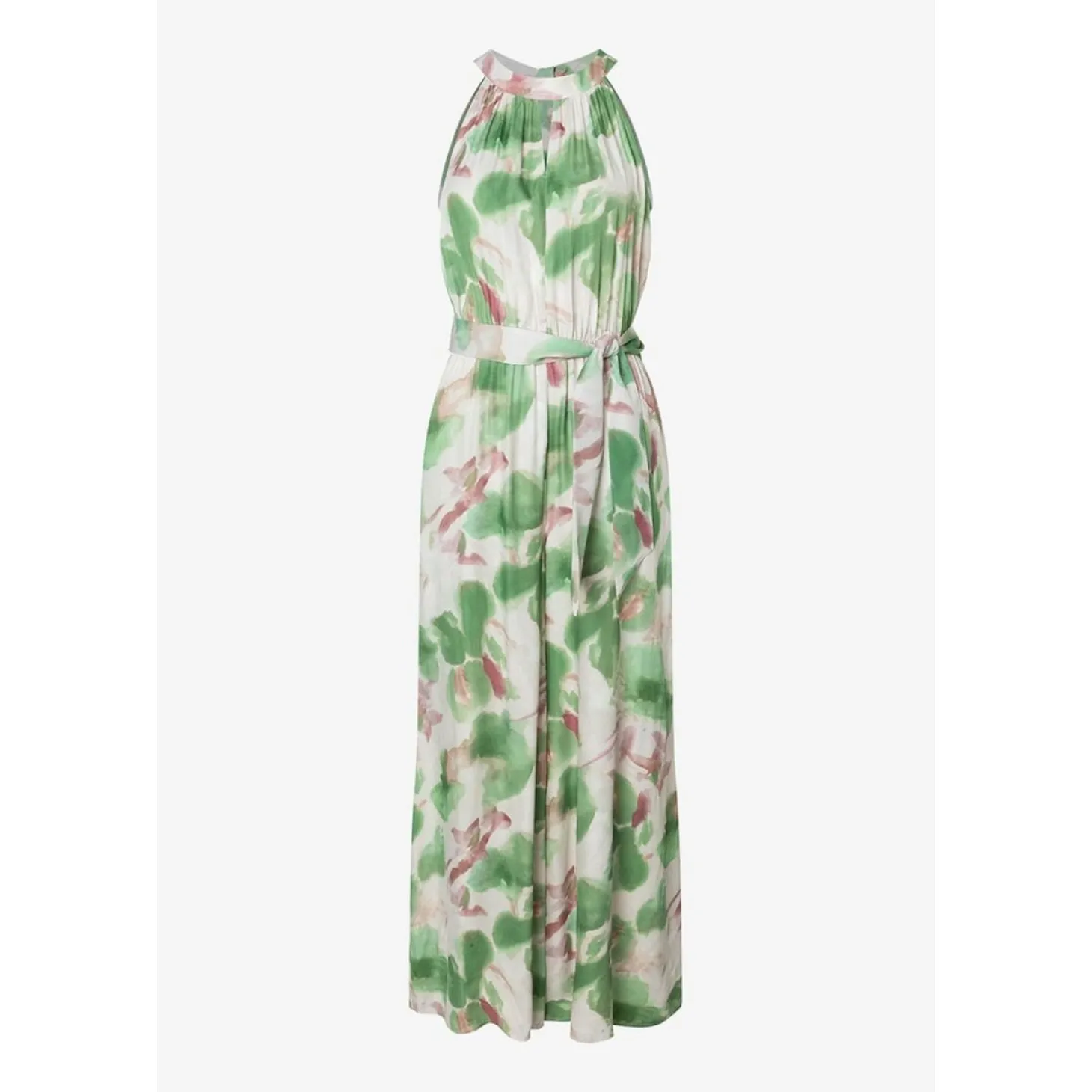 Printed Sleeveless Jumpsuit