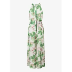 Printed Sleeveless Jumpsuit