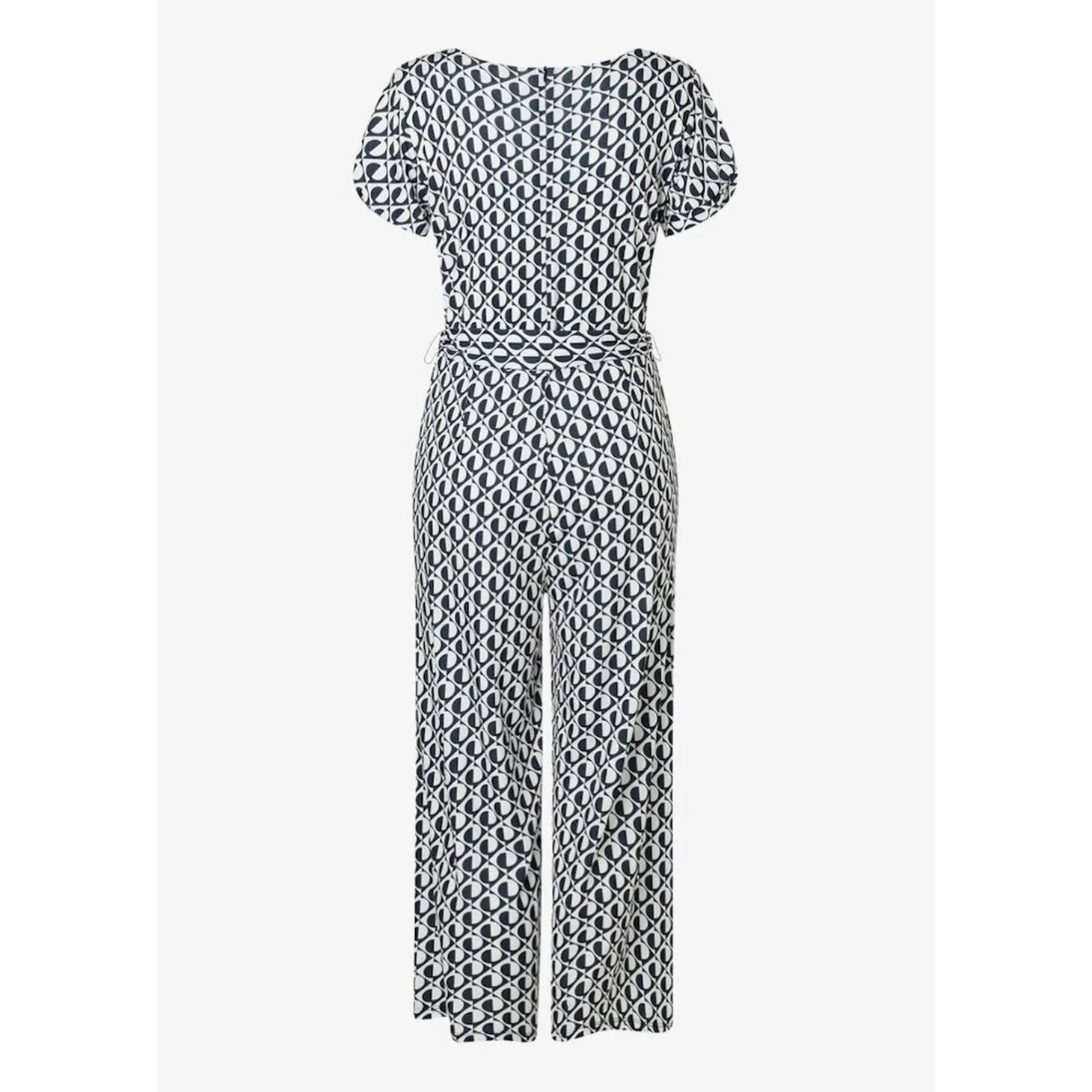 Printed Slinky Jumpsuit