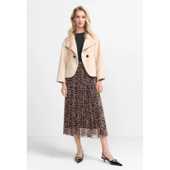Printed Tulle Skirt