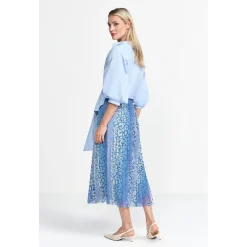 Printed Tulle Skirt