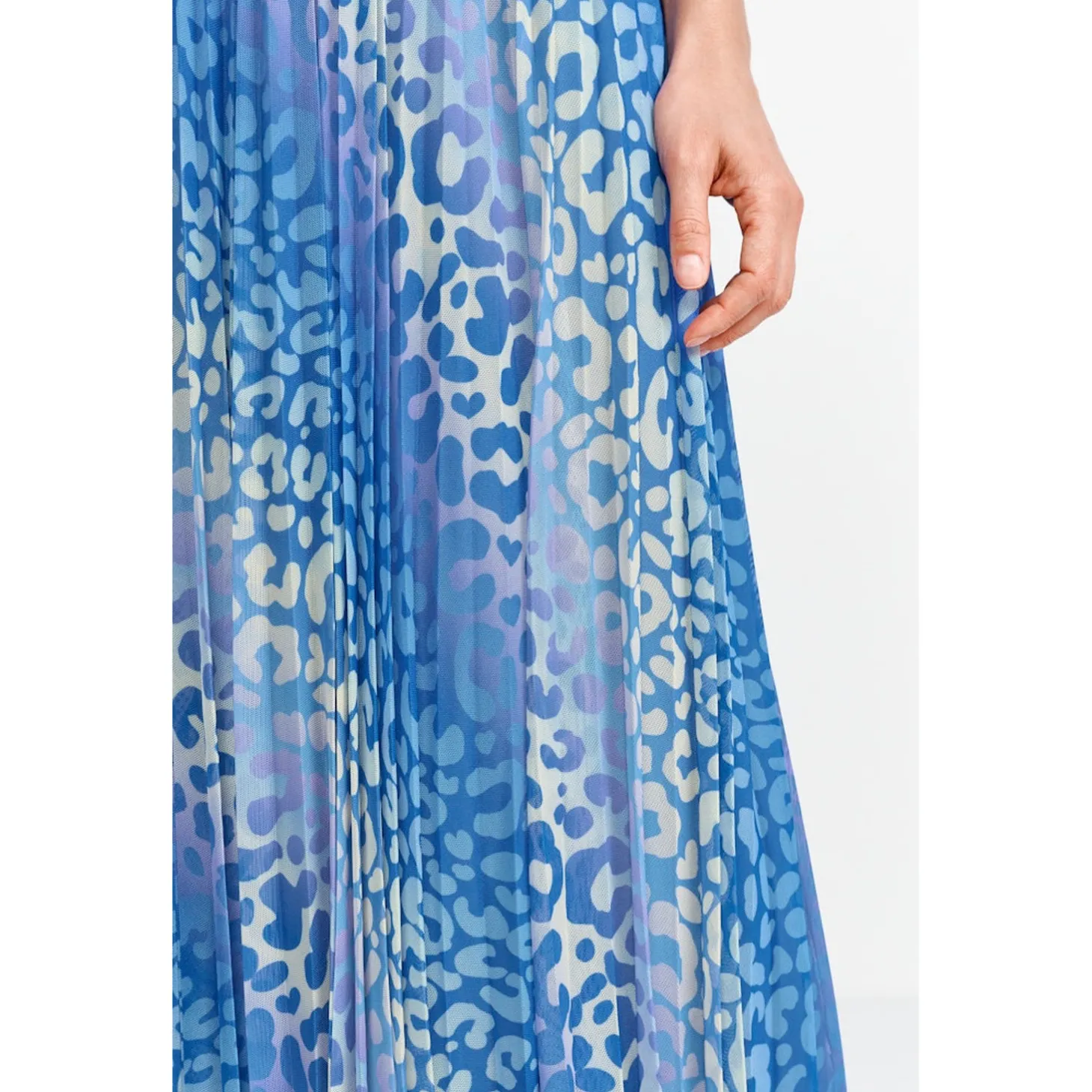 Printed Tulle Skirt