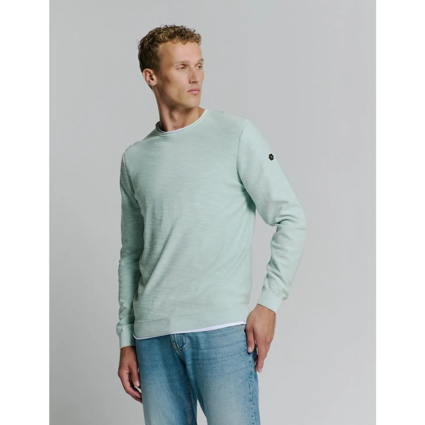 Pullover Crewneck Garment Dyed