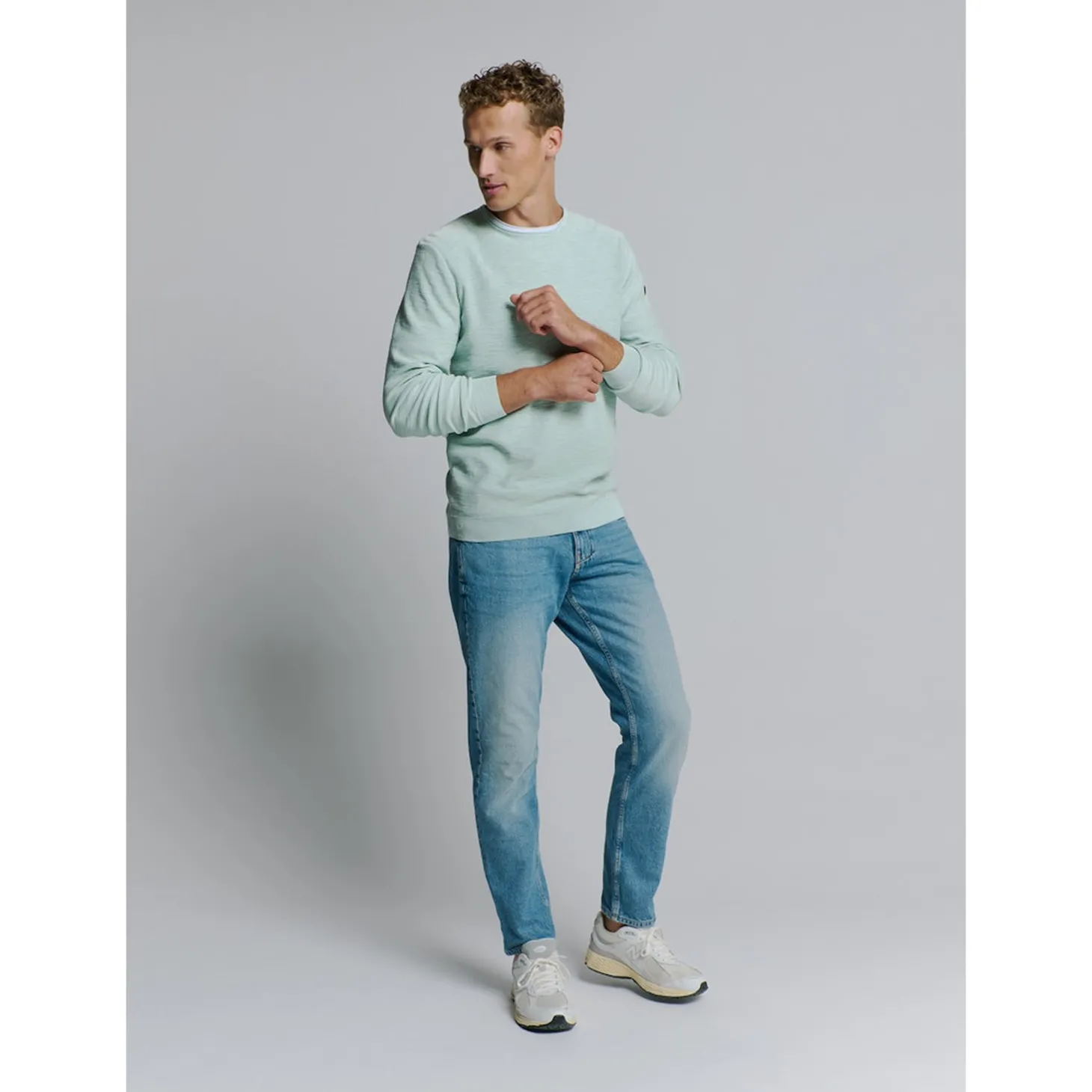 Pullover Crewneck Garment Dyed
