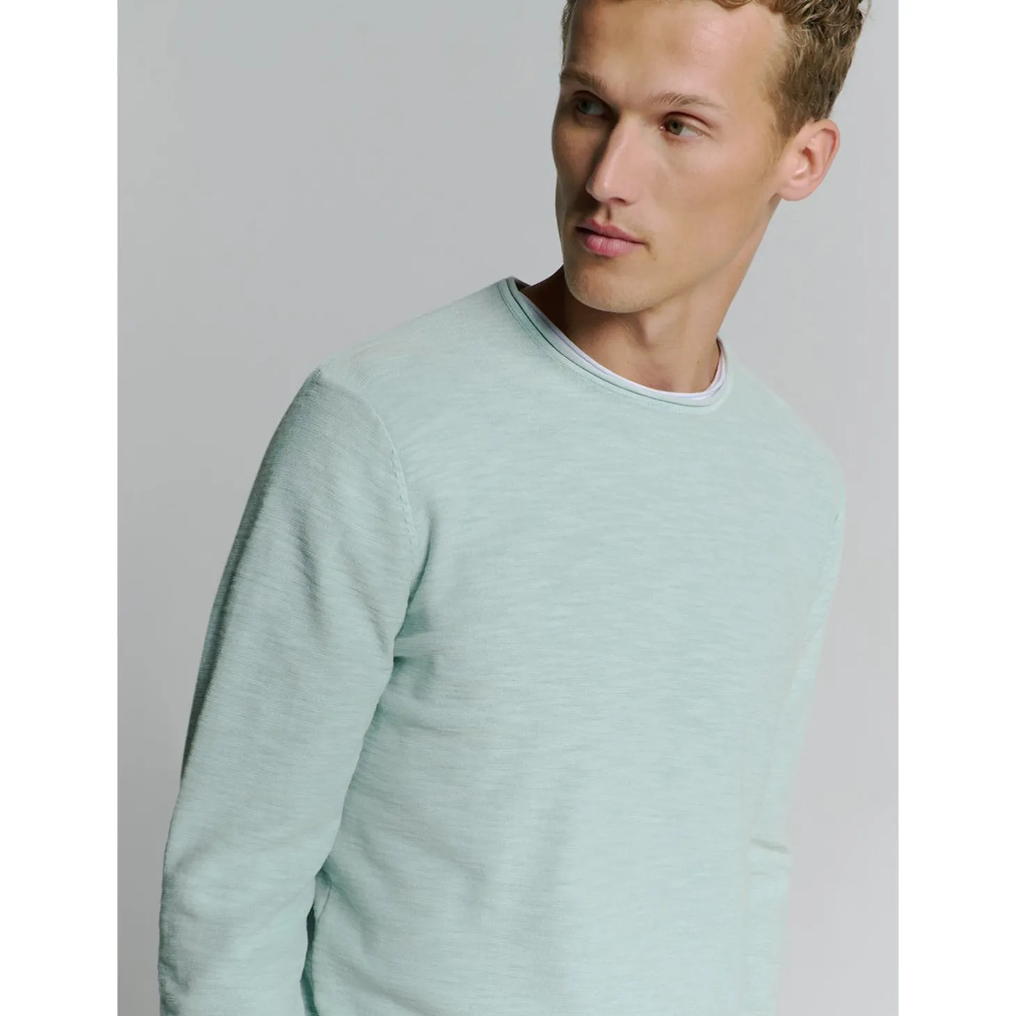 Pullover Crewneck Garment Dyed