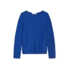 Pullover, longsleeve, boat nec