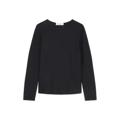 Pullover, longsleeve, boat nec