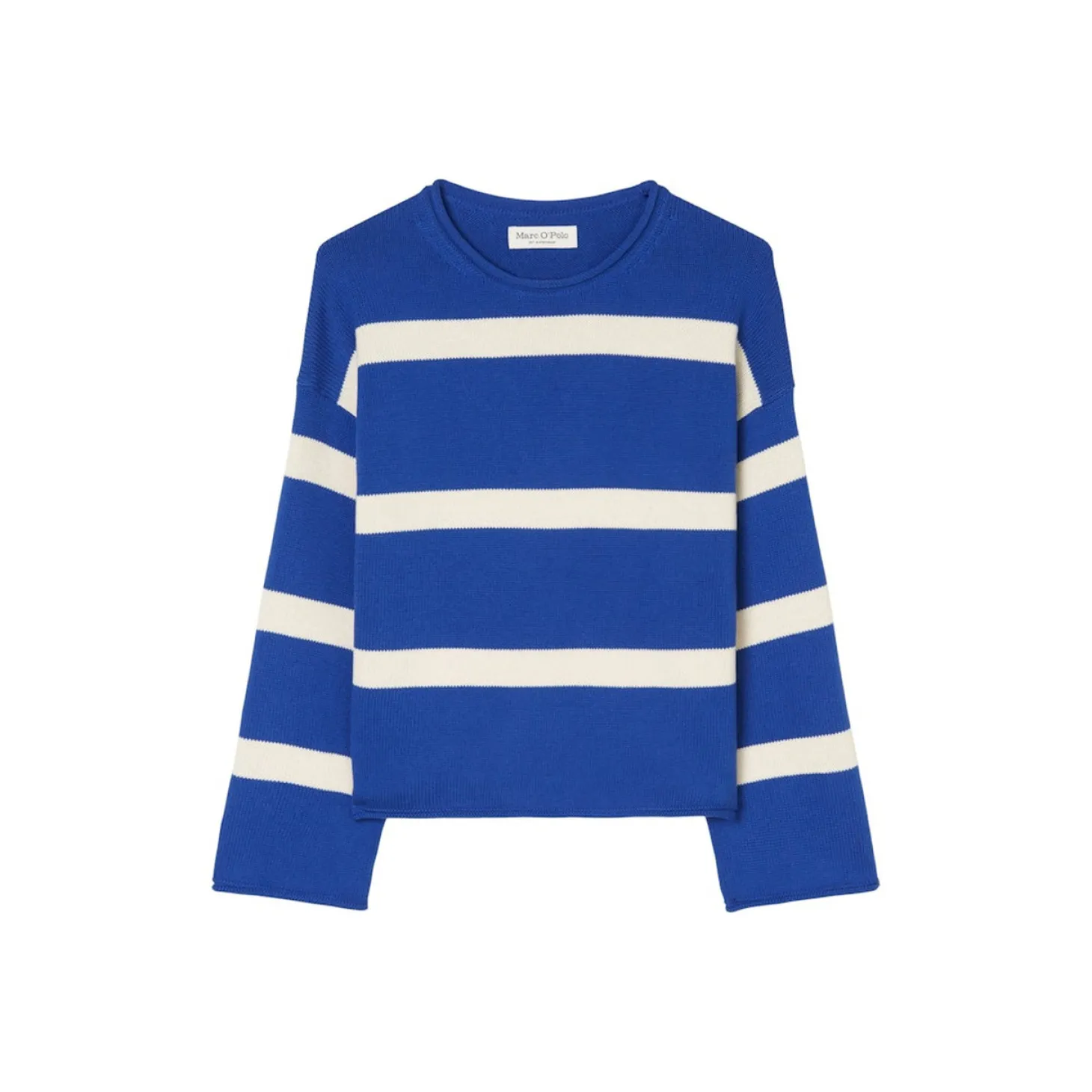 Pullover, longsleeve, boat nec