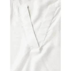 QR Splitneck blouse w turn-up