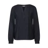 QR Splitneck tunic blouse