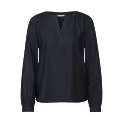 QR Splitneck tunic blouse