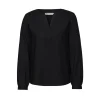 QR Splitneck tunic blouse