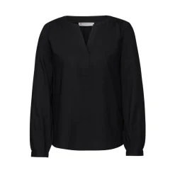 QR Splitneck tunic blouse