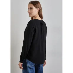 QR Splitneck tunic blouse