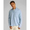 REGULAR LINEAR DENIM SHIRT