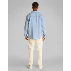 REGULAR LINEAR DENIM SHIRT