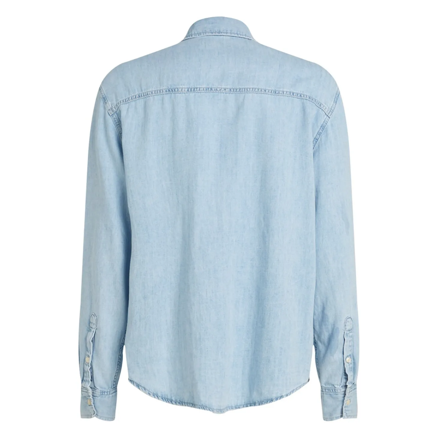 REGULAR LINEAR DENIM SHIRT