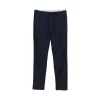 Regular linen chino pants